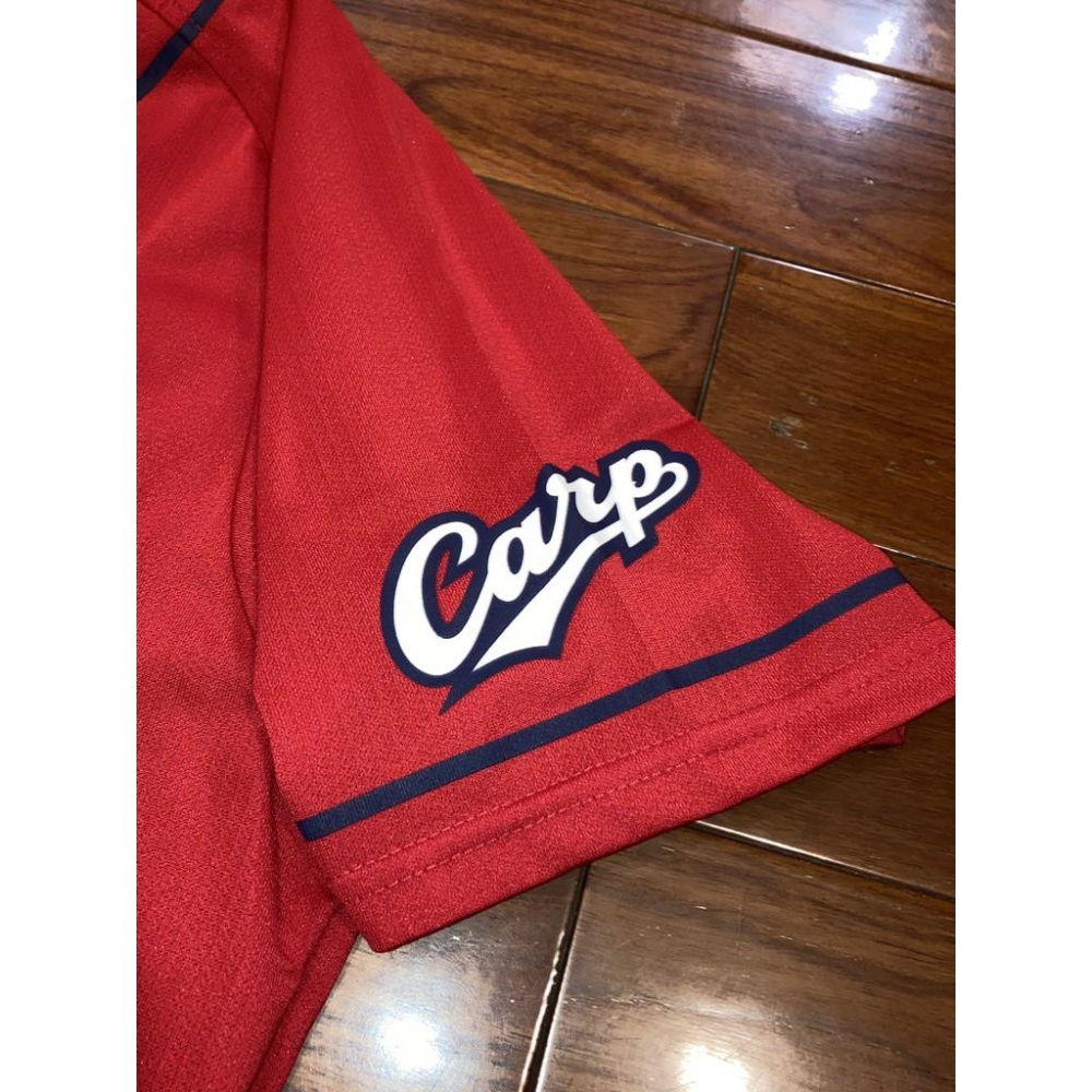 日本職棒 廣島鯉魚 #6安部友裕 親筆簽名 客場 應援球衣 (罩衫 日職 NPB 棒球 棒壘)-細節圖7