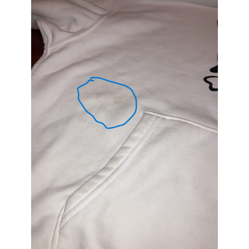 UNIQLO Verdy 企鵝 RISE AGAIN 帽T 尺寸S (連帽 外套 夾克 保暖 白色)-細節圖8