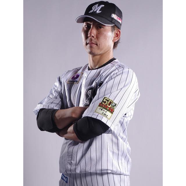 日本職棒 千葉羅德海洋 電繡 2018 50周年 LOTTE 50th 應援球衣 (罩衫 日職 NPB 棒球 刺繡 棒壘-細節圖2