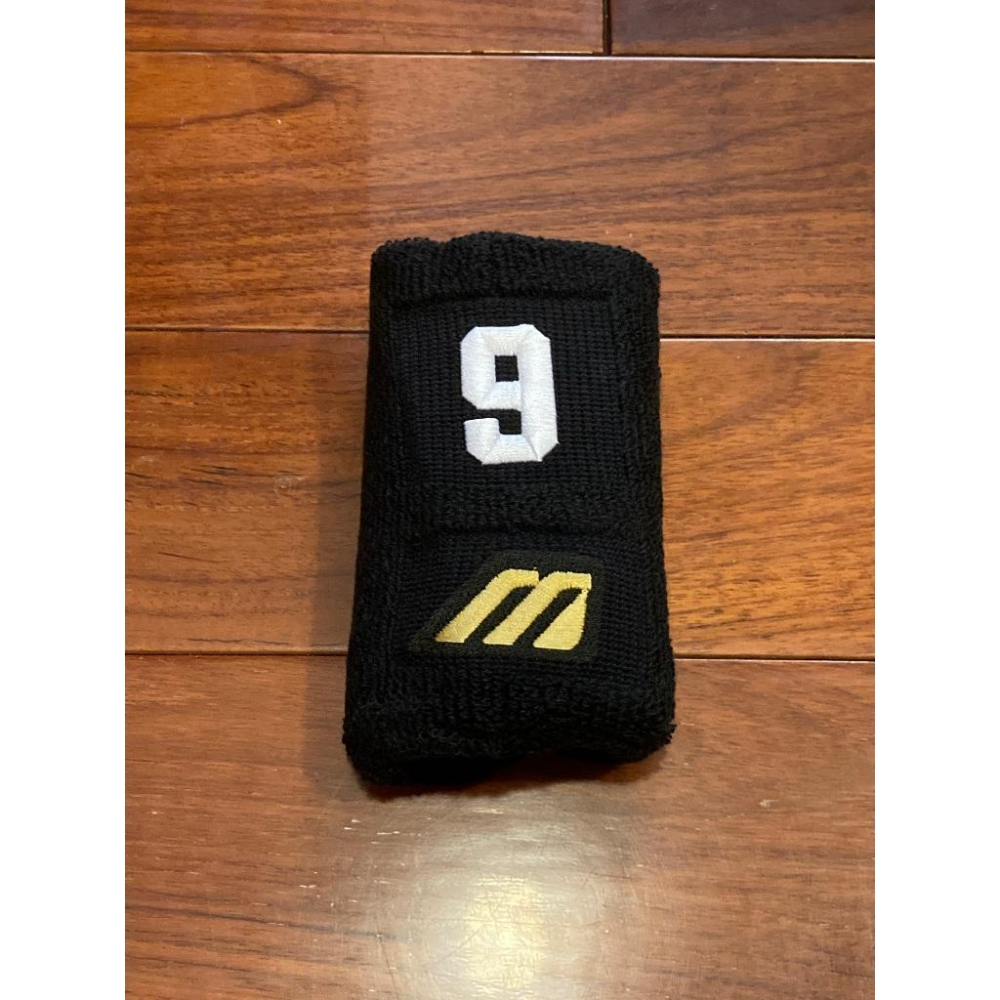 逸品! Mizuno Pro 大M金標 小久保裕紀 大榮鷹時期 支給品/實戰 護腕 (美津濃 棒球 壘球 棒壘 軟銀鷹)-細節圖4