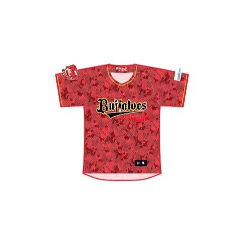 日本職棒 歐力士猛牛 2017 大阪夏之陣 應援球衣 (罩衫 日職 NPB 棒球 壘球 棒壘 DESCENTE)-細節圖3