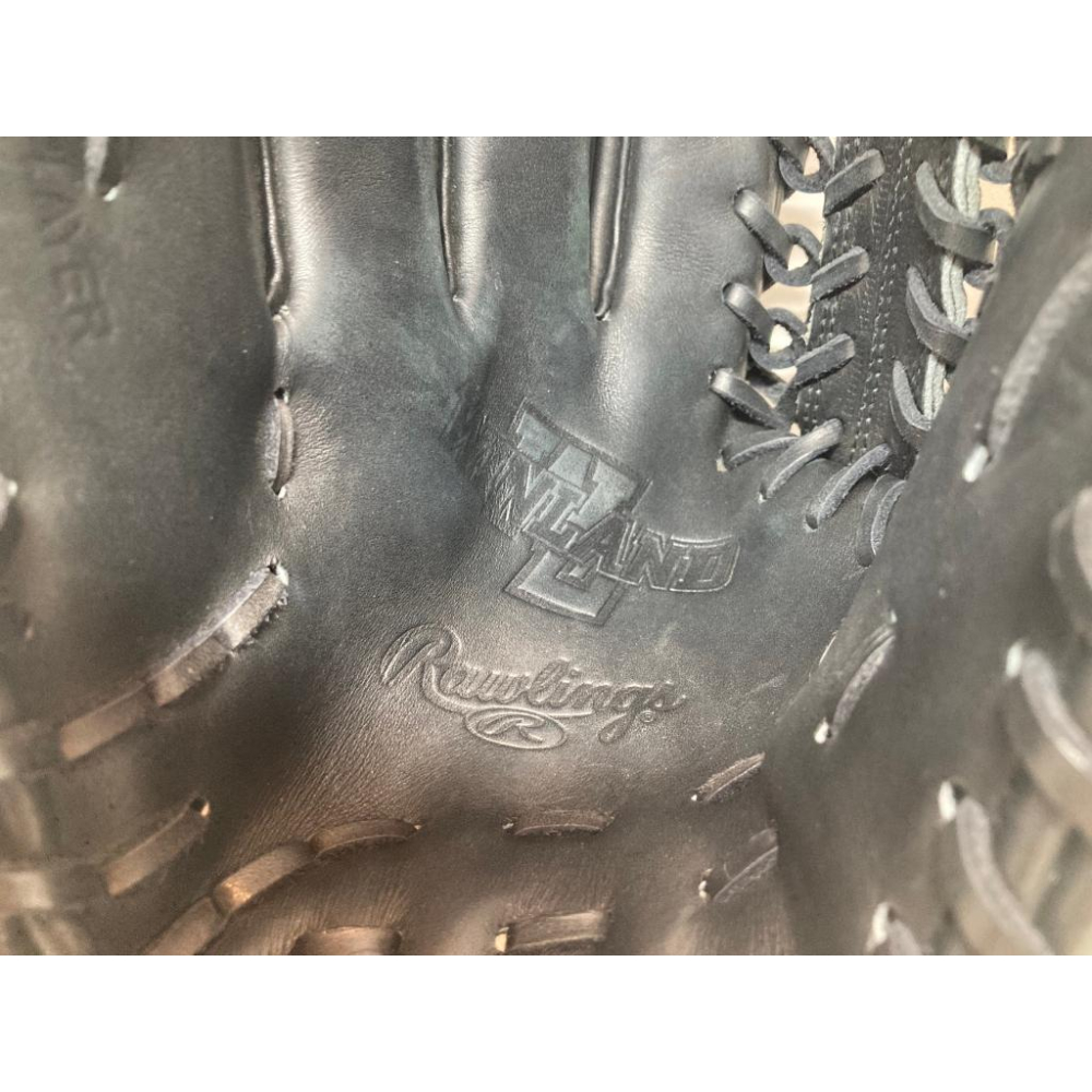 稀有美品！Rawlings 硬式 Winland系列 外野手套 kip小牛皮 亞瑟士代工時期 ASICS 左投 反手-細節圖7