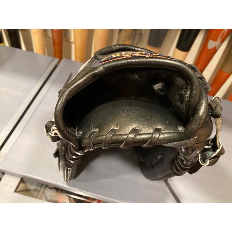 稀有美品！Rawlings 硬式 Winland系列 外野手套 kip小牛皮 亞瑟士代工時期 ASICS 左投 反手-細節圖8