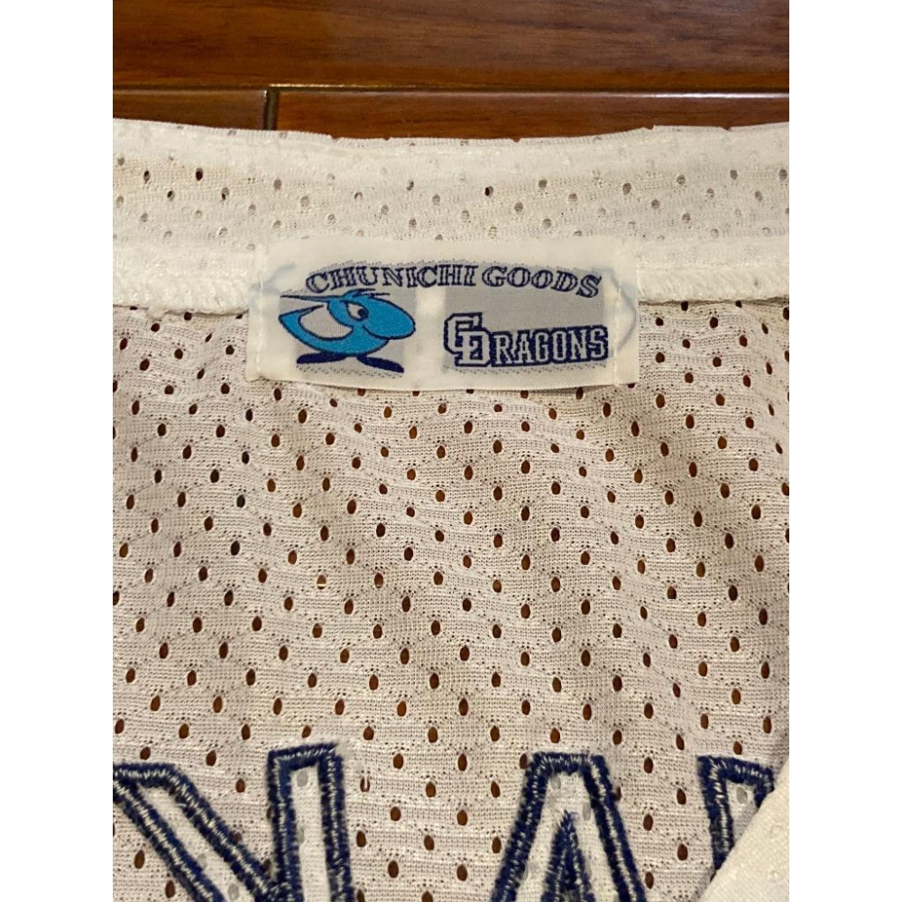 小尺寸 中日龍 刺繡 川上憲伸 無袖球衣 (職棒 日職 日本 NPB 棒球 電繡 棒壘 籃球衣 吊嘎 復古 網眼 洞洞)-細節圖5