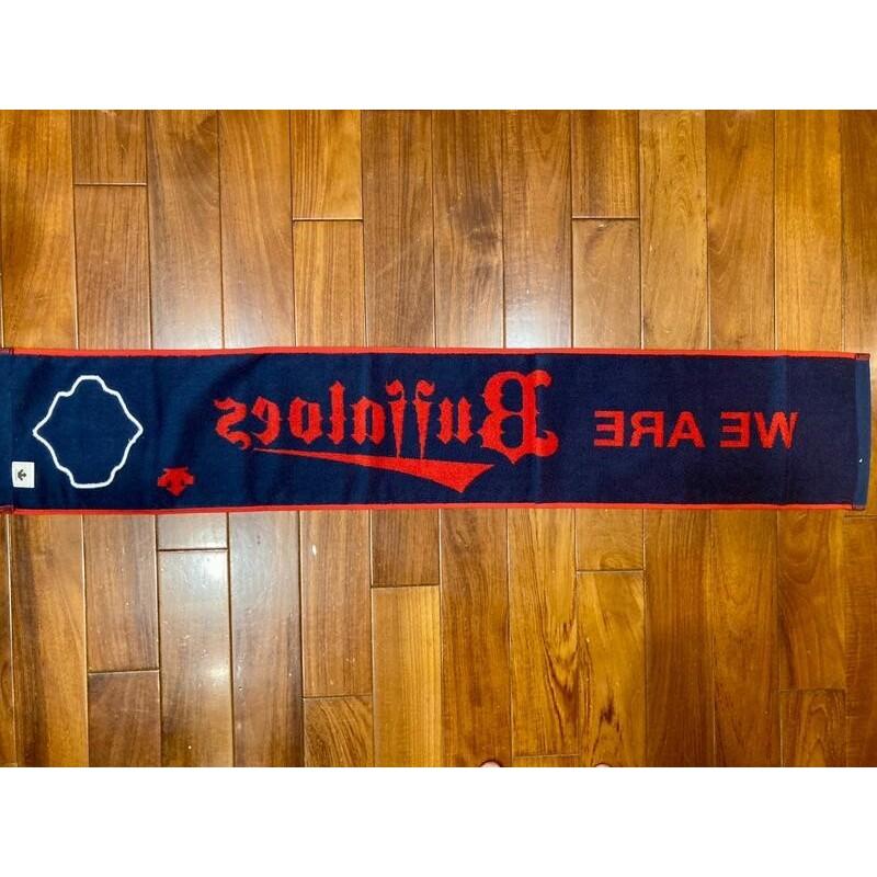 合售 歐力士猛牛DESCENTE 運動毛巾+束口袋 日本職棒 NPB 應援 迪桑特-細節圖3