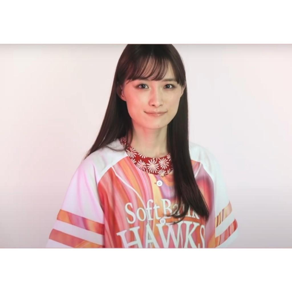 日本職棒 軟銀鷹 2022 粉紅日 女孩球衣 (應援 罩衫 日職 NPB 棒球 TAKA GIRL 女生 PINK)-細節圖2