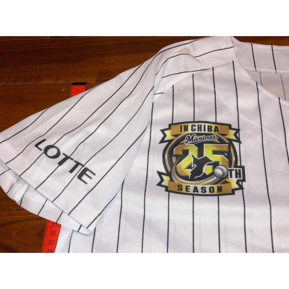 日本職棒 千葉羅德海洋 電繡 2016 千葉縣移轉25周年 應援球衣 (罩衫 日職 NPB 棒球 棒壘 刺繡)-細節圖4