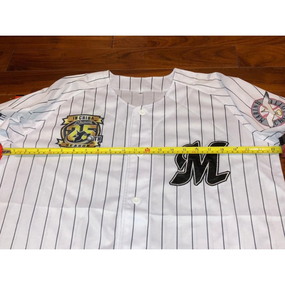 日本職棒 千葉羅德海洋 電繡 2016 千葉縣移轉25周年 應援球衣 (罩衫 日職 NPB 棒球 棒壘 刺繡)-細節圖7