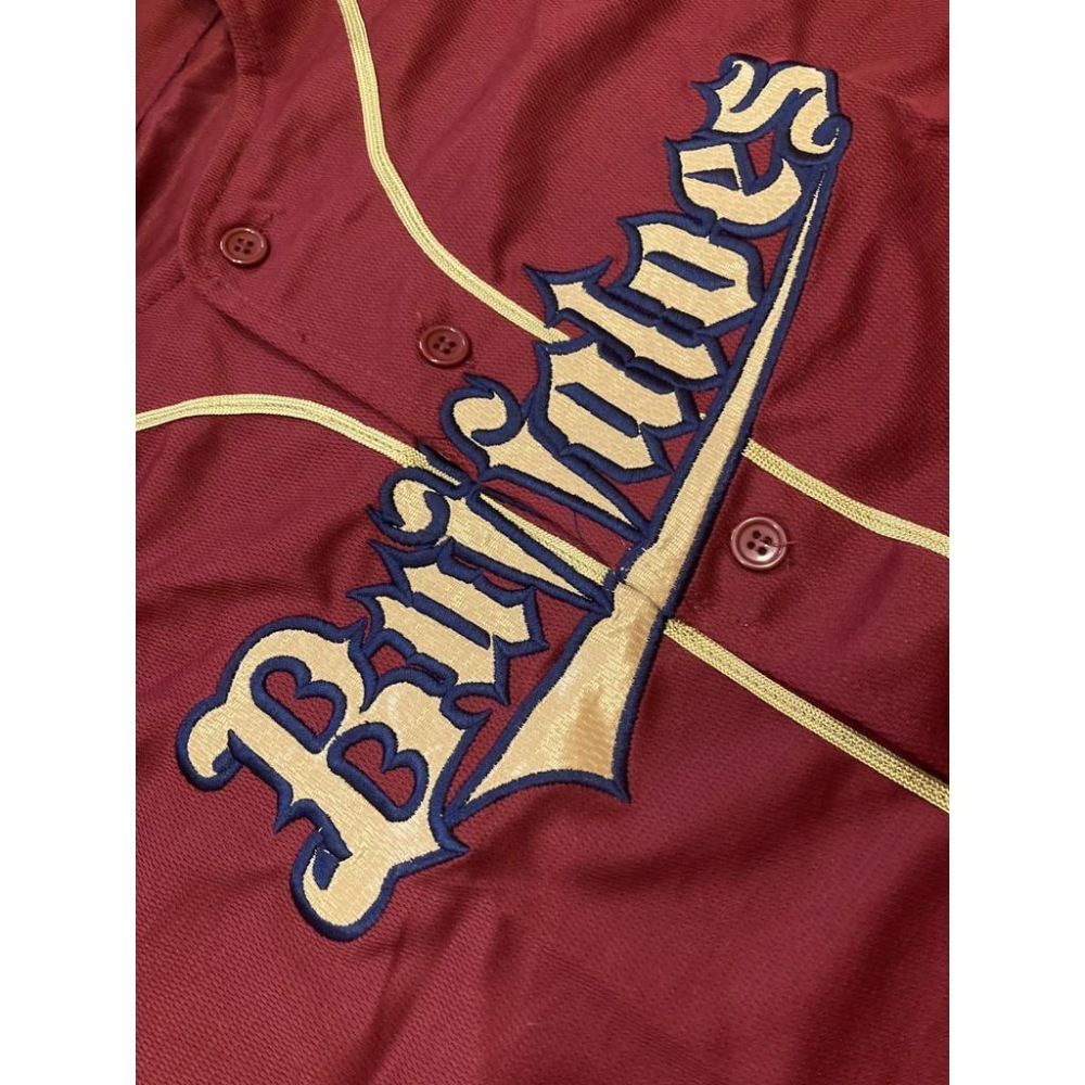 日本職棒 歐力士猛牛 刺繡 2012 大阪夏之陣 酒紅 應援球衣 (罩衫 日職 NPB 棒球 壘球 棒壘 電繡)-細節圖2