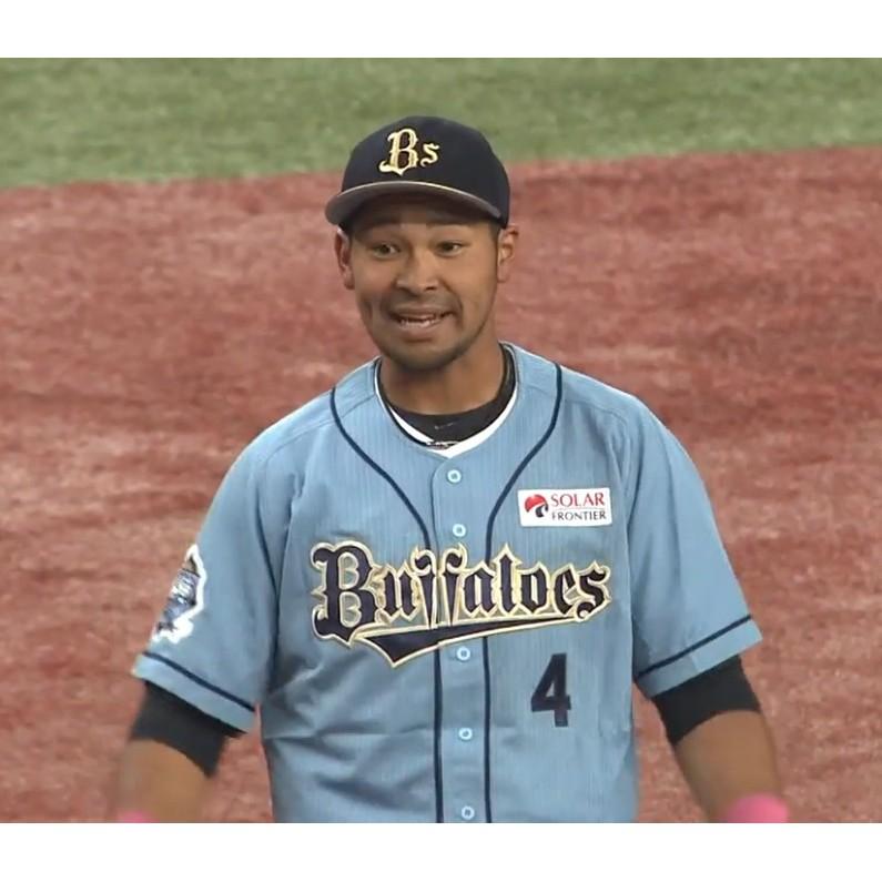 日本職棒 歐力士猛牛 刺繡 2014 大阪夏之陣 水藍 應援球衣(罩衫 日職 NPB 棒球 棒壘 天藍 電繡 富邦悍將)-細節圖2