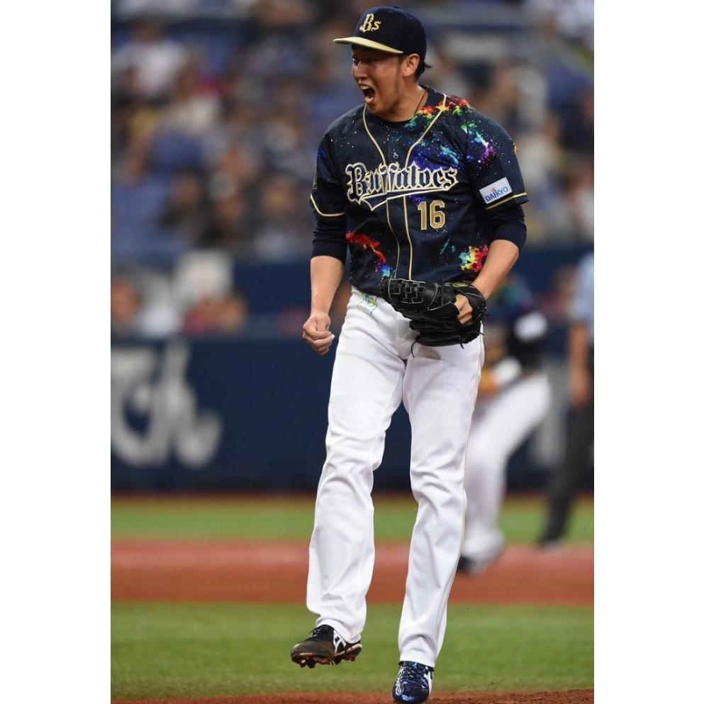 日本職棒 歐力士猛牛 2016 大阪夏之陣 應援球衣 (罩衫 日職 NPB 棒球 壘球 棒壘)-細節圖2