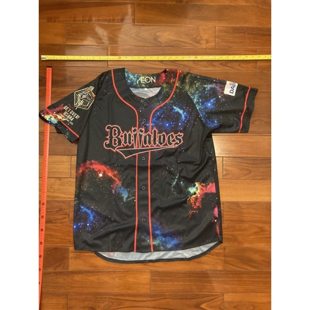 日本職棒 歐力士猛牛 2016 大阪夏之陣 應援球衣 (罩衫 日職 NPB 棒球 壘球 棒壘)-細節圖5