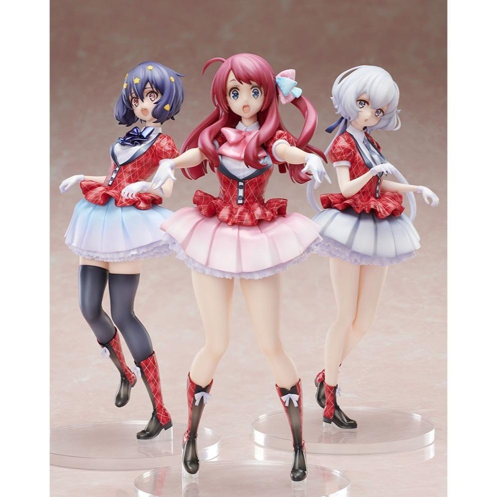 3隻合售 F:NEX 佐賀偶像是傳奇 1/7 PVC 公仔 源櫻+水野愛+紺野純子 人偶 手辦 set-細節圖2