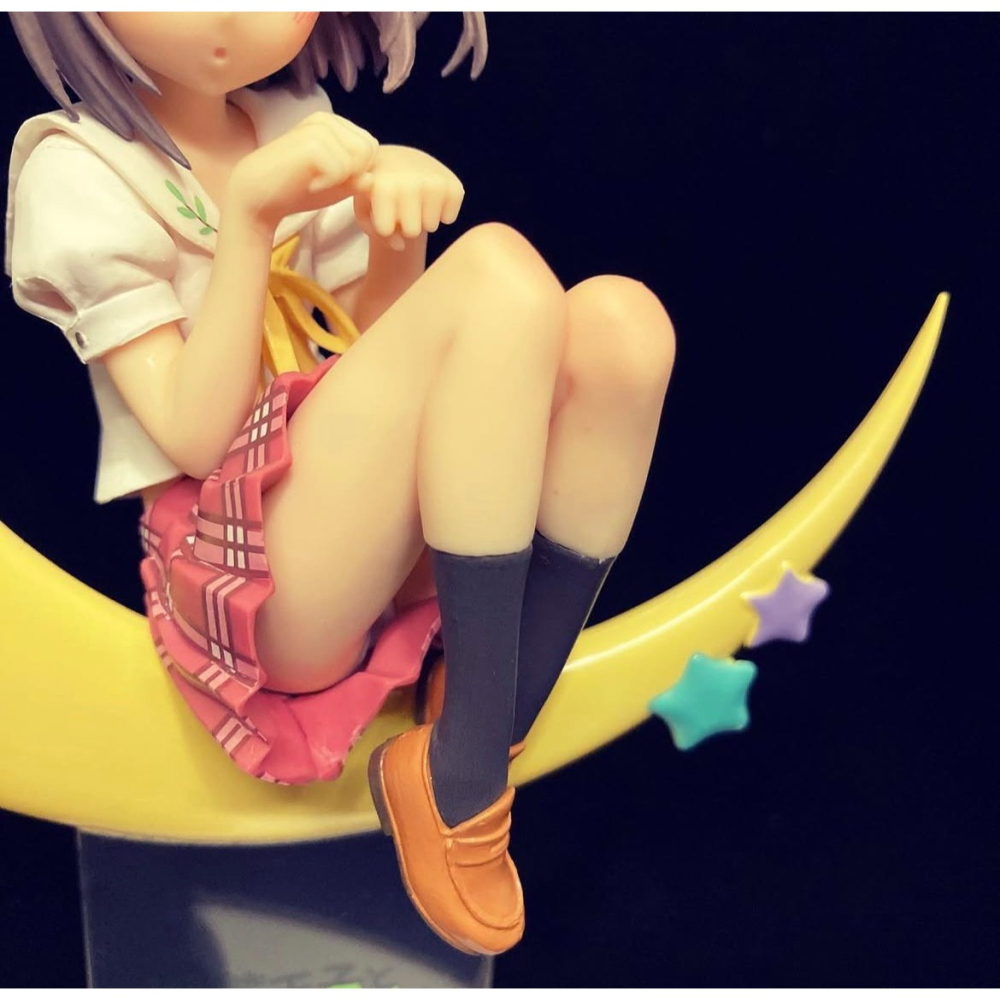 一番賞 A賞 Furyu 筒隱月子 變態王子與不笑貓 公仔 PVC 景品 模型 月亮-細節圖5