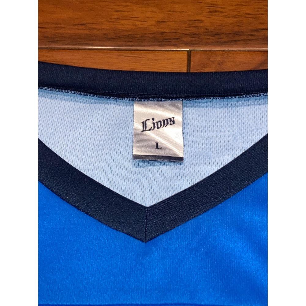 日本職棒 西武獅 2025 寬鬆版型 七分袖 排汗練習衣 L(球衣 NPB 棒球 壘球 棒壘 運動 短T 上衣 大尺寸)-細節圖4