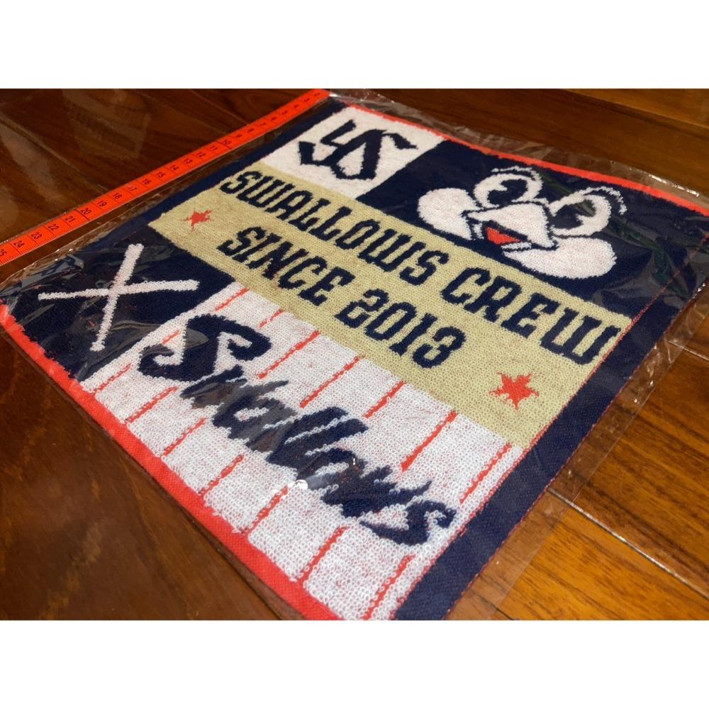 全新未拆 日本職棒 養樂多燕子 2023 會員限定 小方巾 (NPB 東京 棒球 壘球 棒壘 運動毛巾 燕九郎)-細節圖3