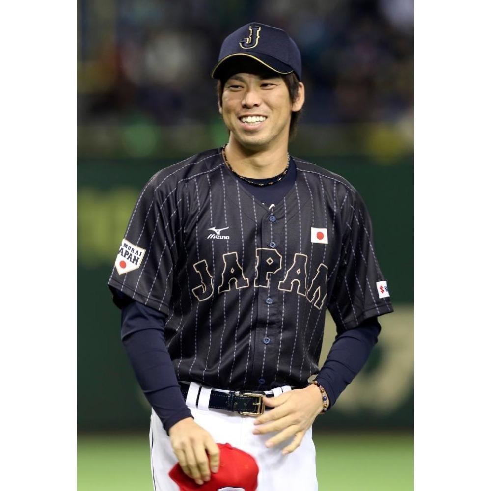 全電繡 Mizuno 日本武士隊/國家隊 前田健太 球衣 S(罩衫 美津濃 NPB 棒球 小尺寸 WBC 12強)-細節圖3