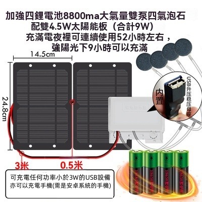 太陽能充電打氣機-規格圖6