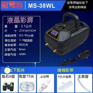 大氣量不斷電打氣機-規格圖1