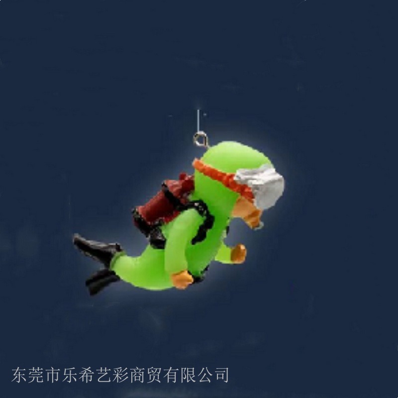 漂浮潛水員 魚缸造景 魚缸裝飾 趣味造景-細節圖6