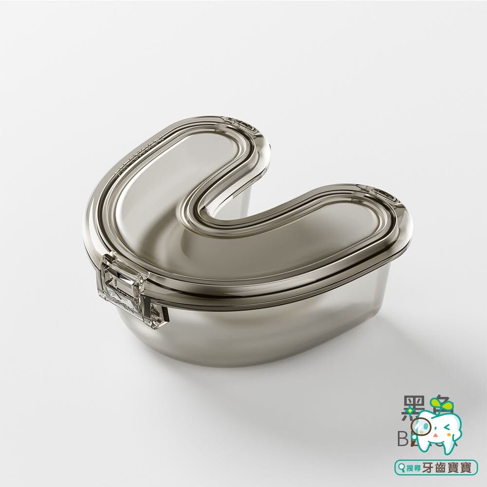 U型密封收納牙套盒一入 適用牙套 可外出攜帶使用-細節圖11