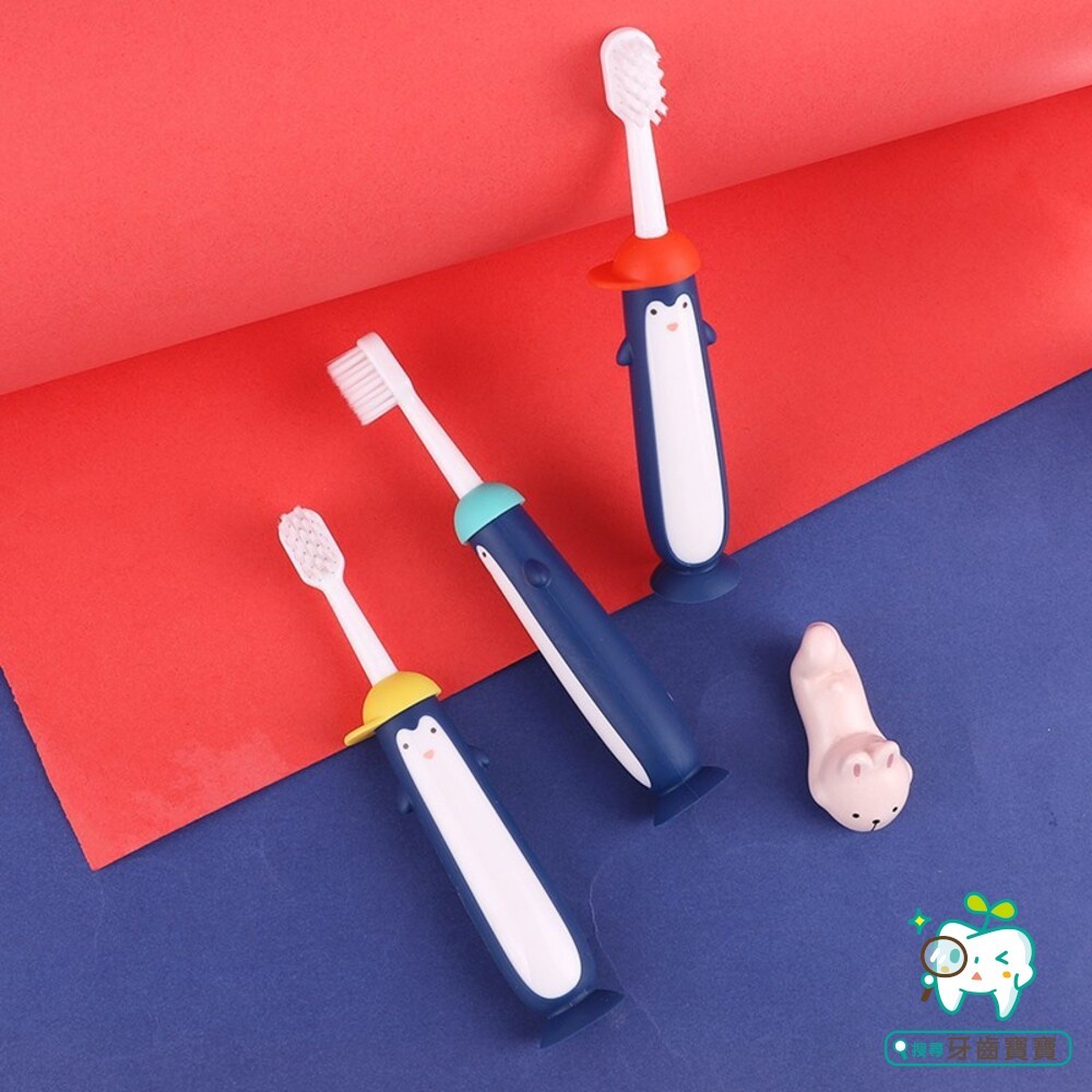 韓國企鵝可更換刷頭超軟毛牙刷組/補充刷頭-細節圖5