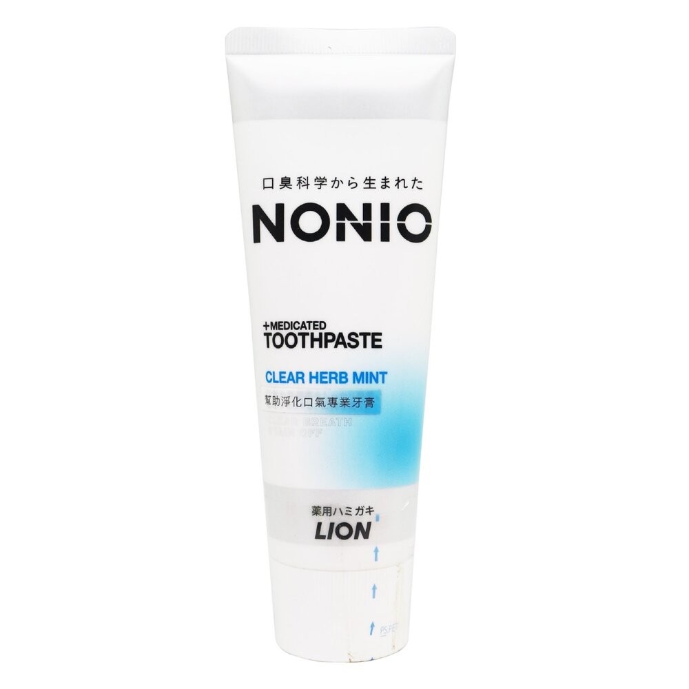 原廠公司貨 日本獅王 LION NONIO 終結口氣牙膏 130g-細節圖2