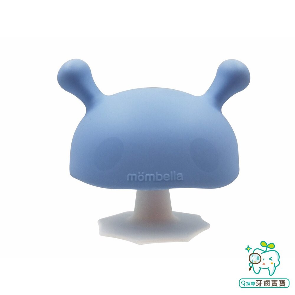 英國 Mombella 固齒器 Q比小蘑菇 跳舞象 萌萌小松鼠 任選兩款贈日本牙刷-細節圖5