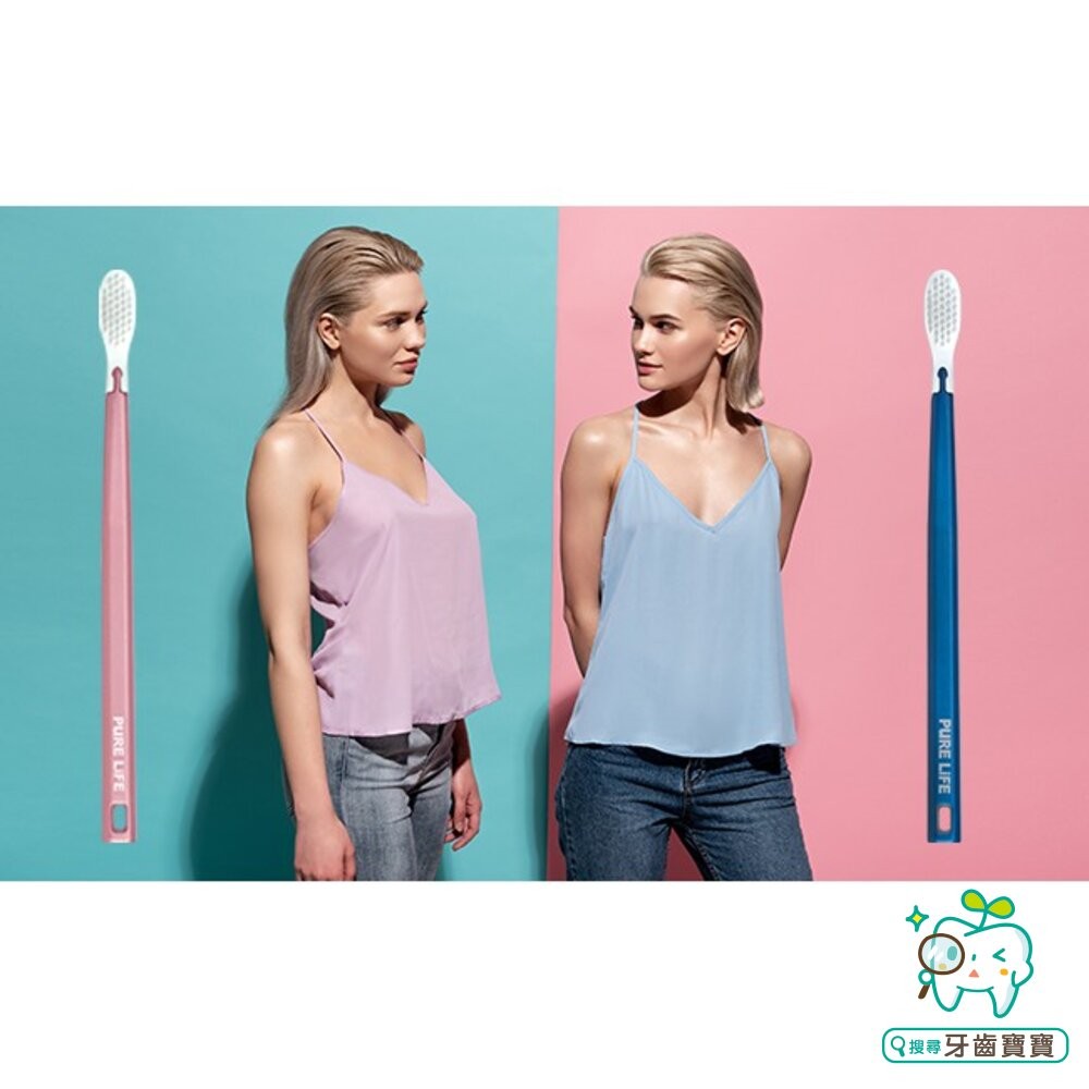 寶淨Pure-Life 環保牙刷PLTH-05 炫彩金屬牙刷(1柄+1刷毛)-細節圖9