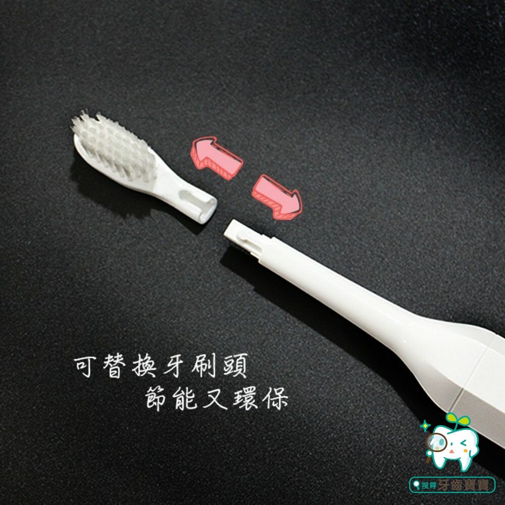 電動牙刷 PLTH-06P 音波電動牙刷(1柄+3刷)-細節圖4