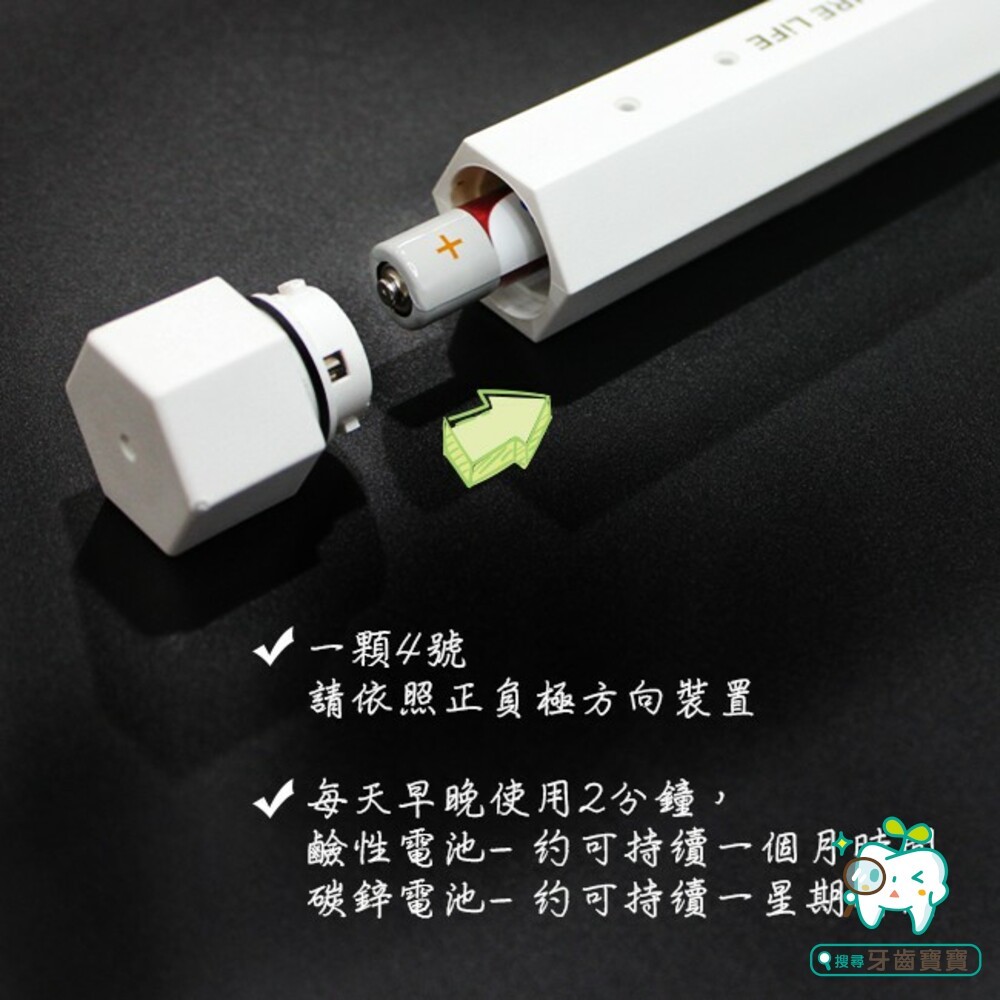 電動牙刷 PLTH-06P 音波電動牙刷(1柄+3刷)-細節圖5