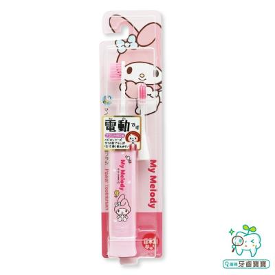 日本 阿卡醬 Akachan Minimum Hapica Hello Kitty 電動牙刷附刷頭2支 DBK-5PMM