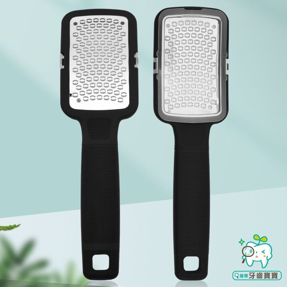 不鏽鋼腳板銼磨腳皮器一入(灰藍色)-細節圖5