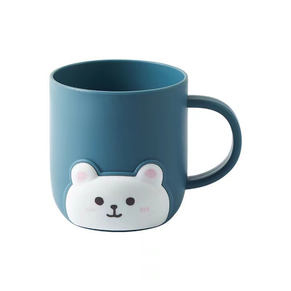 可愛白熊 小熊兒童漱口杯一入-規格圖5