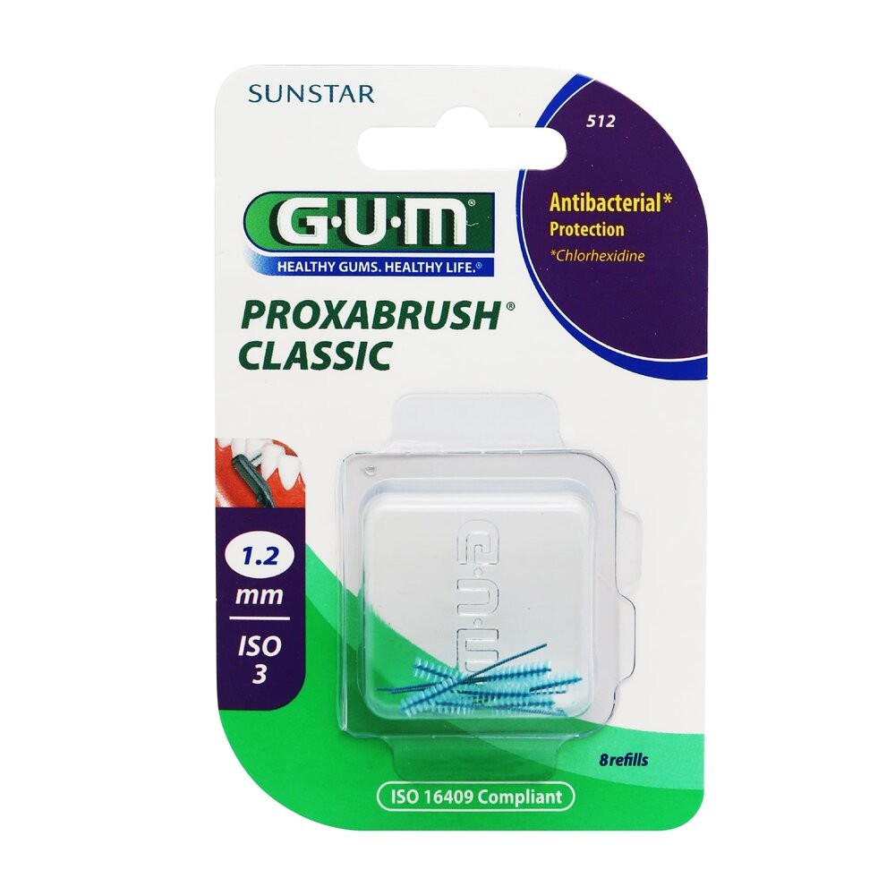 美國 G.U.M 牙間刷補充組(尺寸齊全)8支入-規格圖7