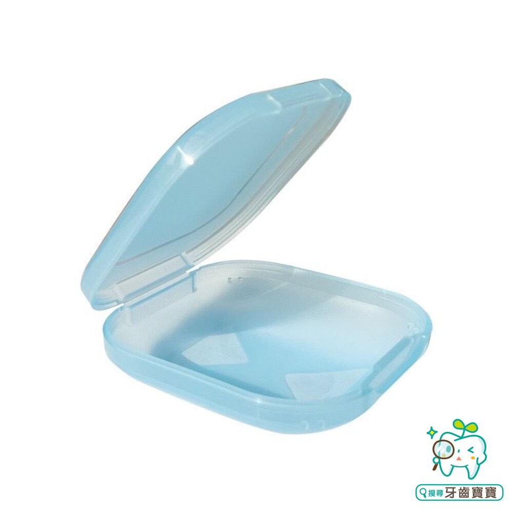 假牙簡便攜帶透明彩盒一入 矯正專用 透明牙套 活動假牙盒-細節圖2