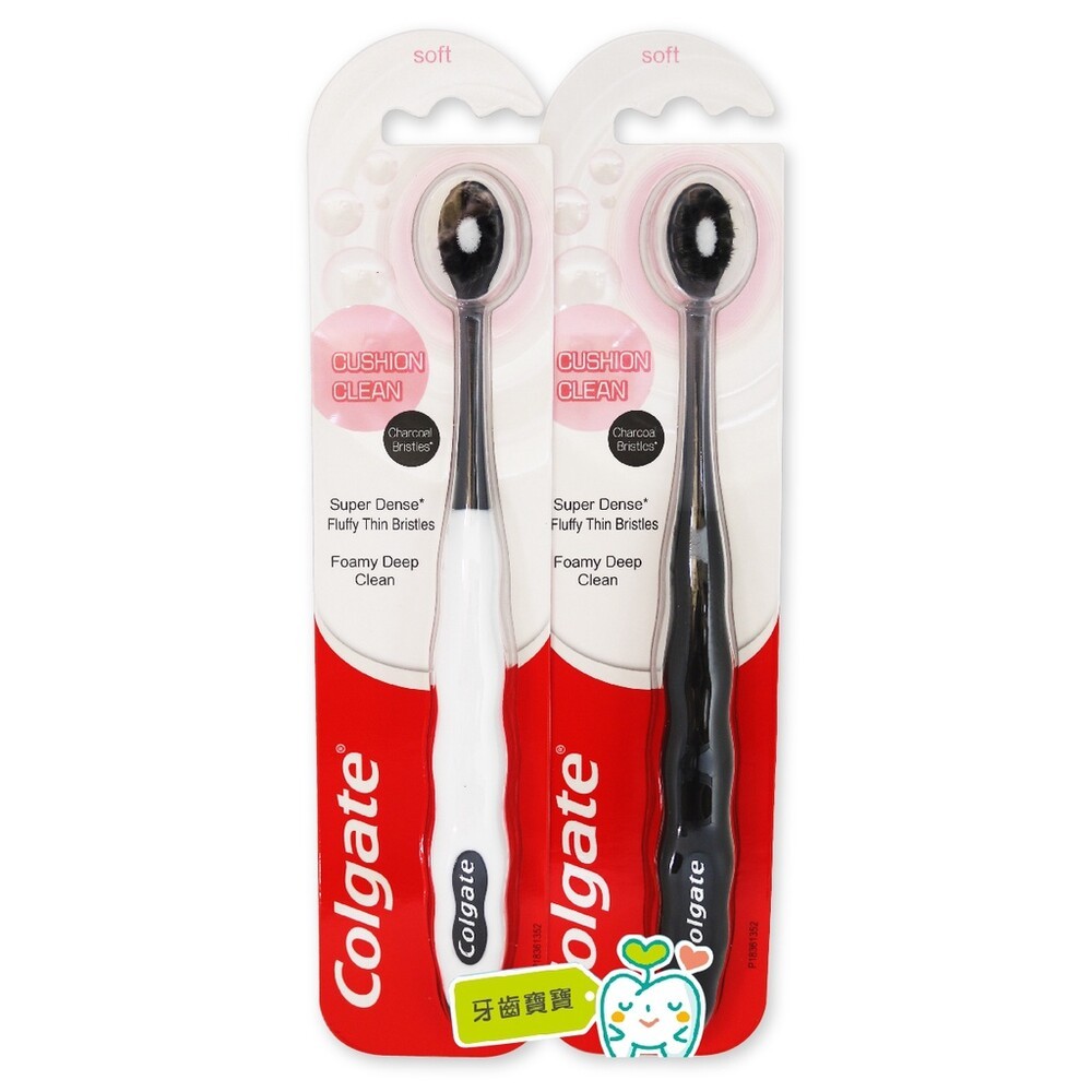 高露潔Colgate Cushion Clean 七倍更濃密氣墊牙刷一支-規格圖2