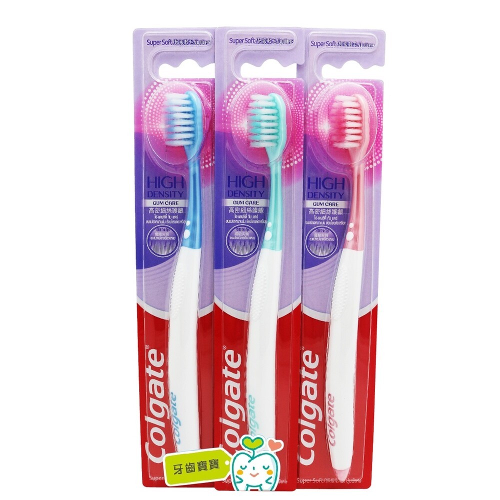 高露潔Colgate高密細絲護齦牙刷一入-規格圖1
