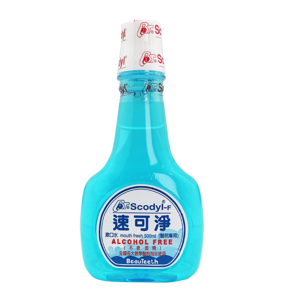 速可淨 Scodyl 無酒精 成人/矯正/兒童系列 漱口水 500ml-規格圖8