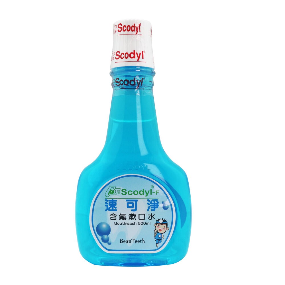速可淨 Scodyl 無酒精 成人/矯正/兒童系列 漱口水 500ml-規格圖8