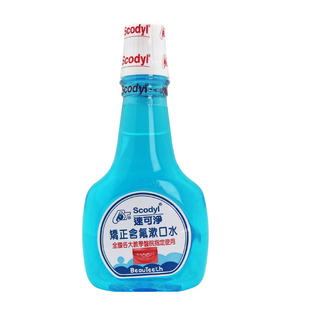 速可淨 Scodyl 無酒精 成人/矯正/兒童系列 漱口水 500ml-規格圖8