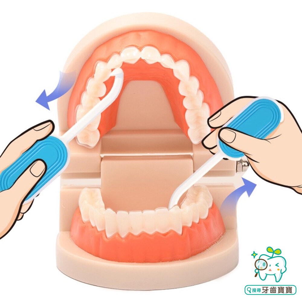 矯正專用 取鈎咬膠2合一矯正工具一支 透明牙套專用-細節圖4