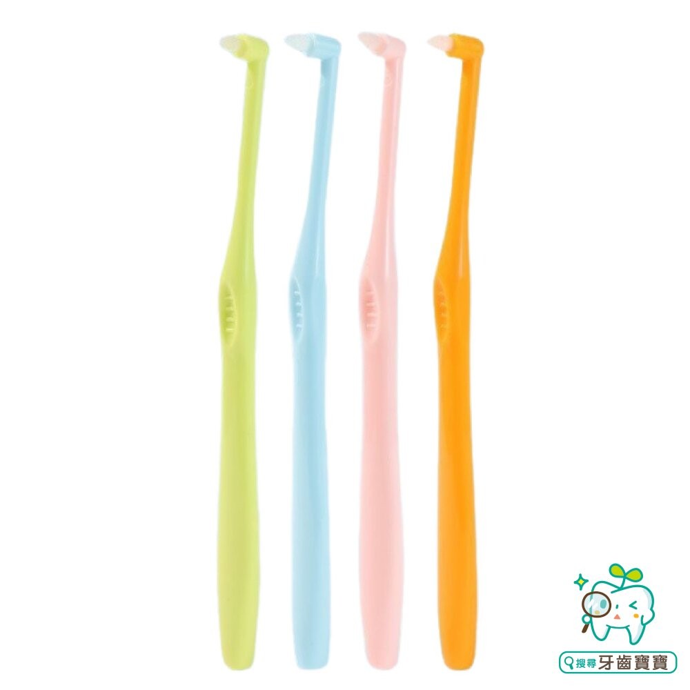 LERCH兩支組合小尖頭小圓頭 單束毛牙刷一組(2入) 單束毛 矯正牙刷單束刷矯正牙齒專用口腔牙科寵物刷牙縫清潔-細節圖2