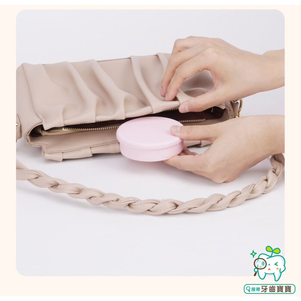 TAKETODAY 攜帶式折疊漱口杯一個(多色可選) 可伸縮收納水杯  迷你旅行杯-細節圖4