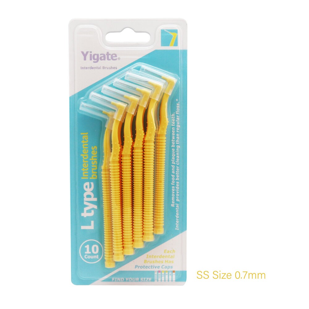 Yigate 醫潔 專業L型 牙間刷/齒縫刷/齒間刷 10入-規格圖7