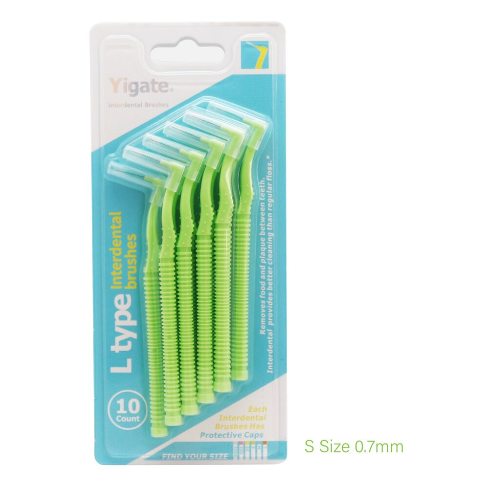 Yigate 醫潔 專業L型 牙間刷/齒縫刷/齒間刷 10入-規格圖7