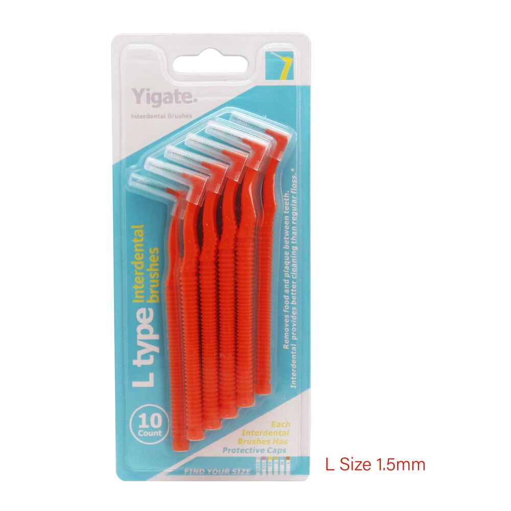 Yigate 醫潔 專業L型 牙間刷/齒縫刷/齒間刷 10入-規格圖7