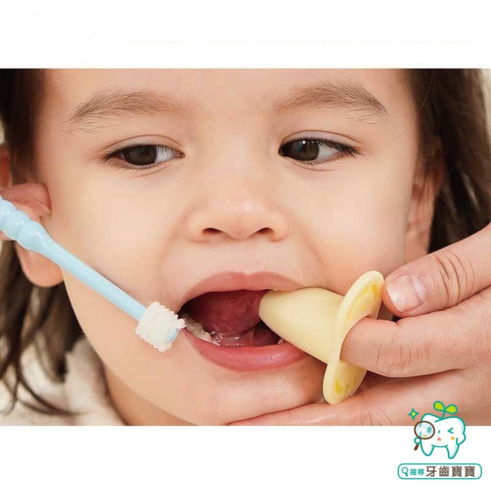 MDB嬰幼兒刷牙輔助器一入 防咬手指套 幫助寶寶刷牙-細節圖2