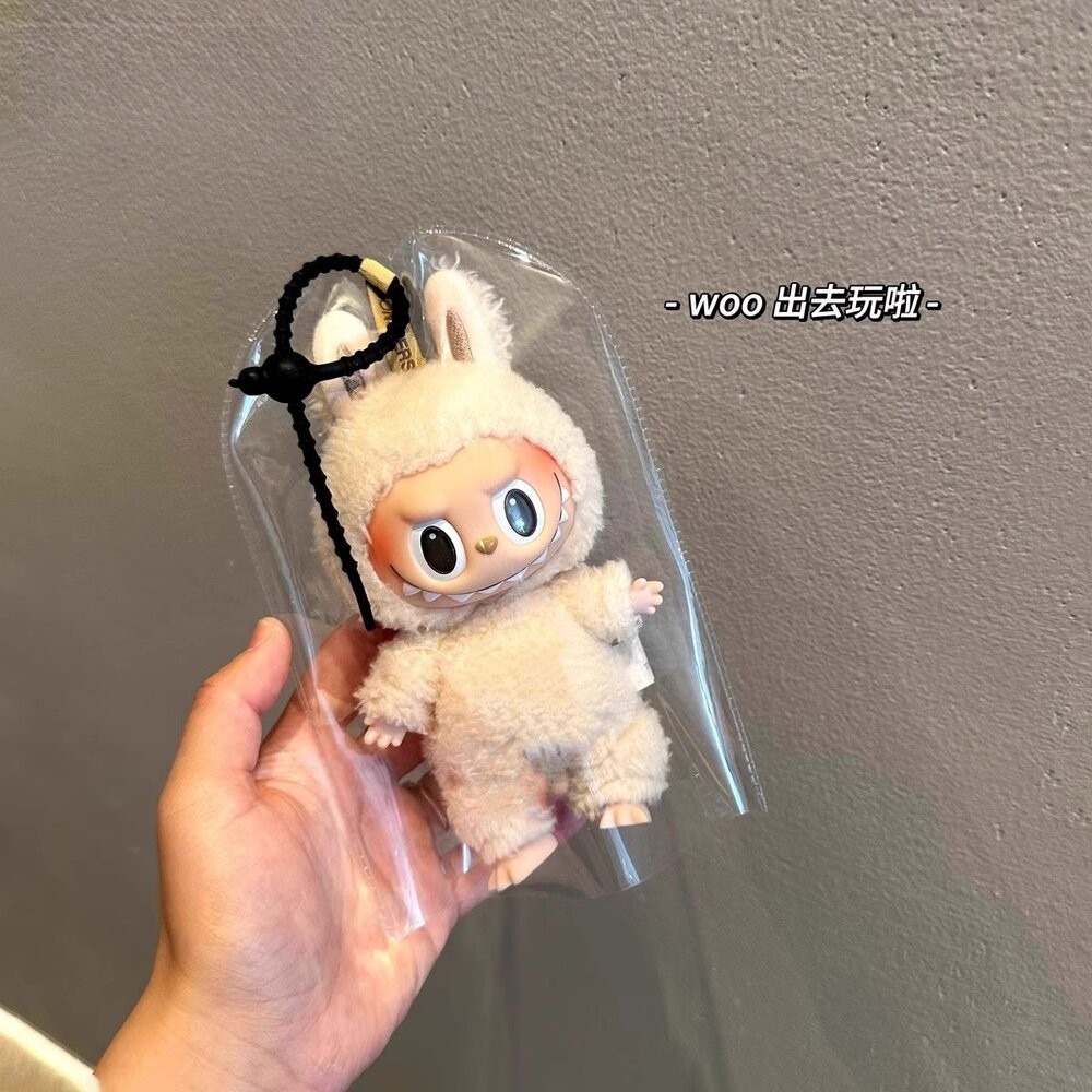 LaBuBu 娃娃保護套1入 溜娃包 10-15cm防塵拉鍊袋-規格圖5