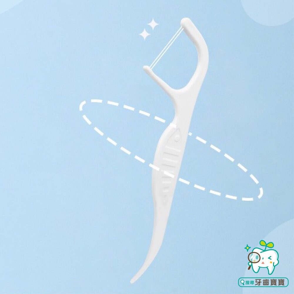 ORTHODONTIC FLOSS PICK 矯正專用牙線棒100支/袋裝 矯正牙線棒-細節圖7